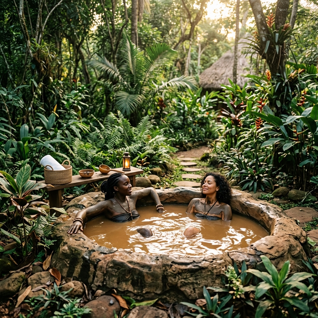 Bain d'argile naturel