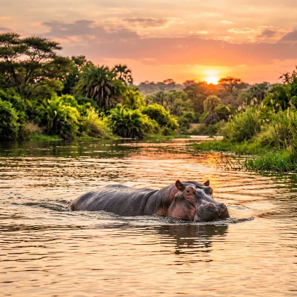 Observation des Hippopotames