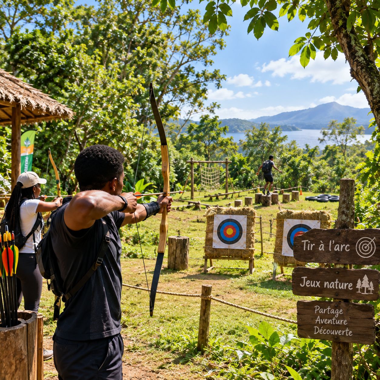 Tir à l'arc & Jeux nature